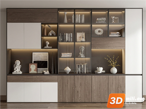 Decorative cabinet Skp Files